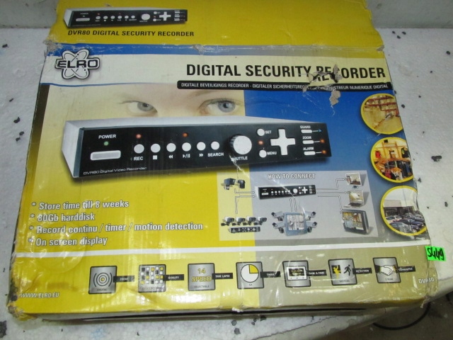 REKORDER MONITORINGU ELRO DVR 80 - NR S449
