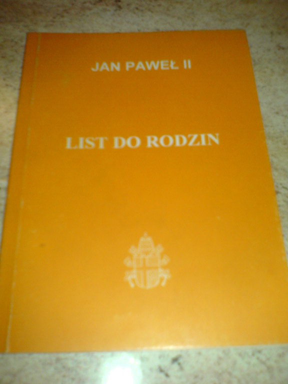 Jan Paweł II: LIST DO RODZIN