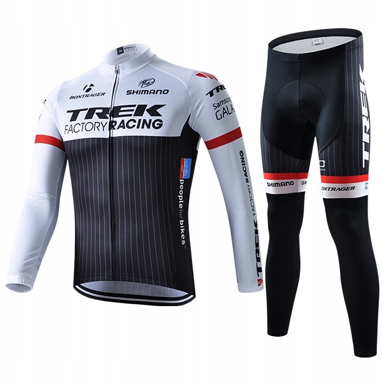 Trek Cycling suit for a bicycle with long sleeves