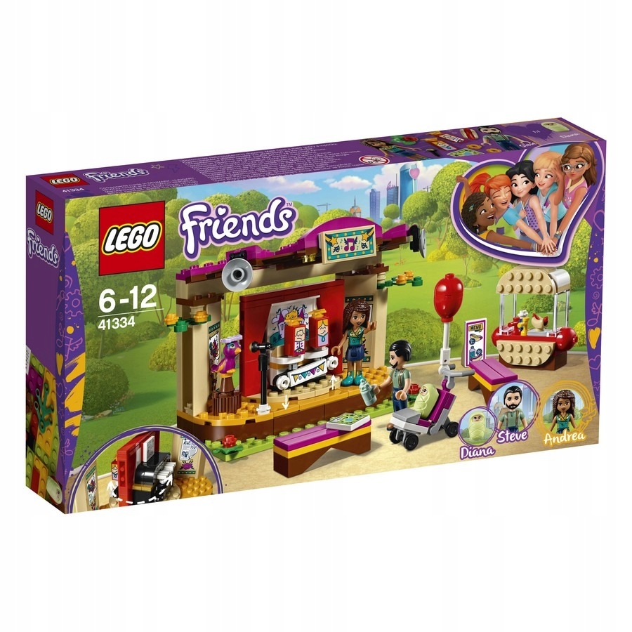 LEGO FRIENDS 41334 Pokaz Andrei w Parku