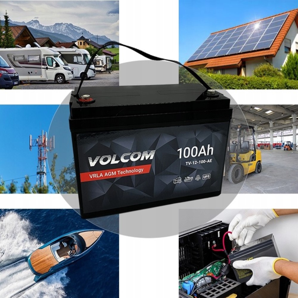 AKUMULATOR 12V 100AH DO PRZYCZEPY KEMPINGOWEJ - 13745269952 - oficjalne ...