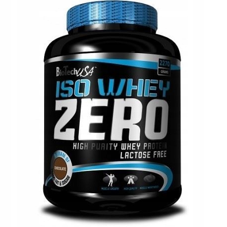 BioTech Iso Whey Zero 2270g IZOLAT BIAŁKA BIAŁKO