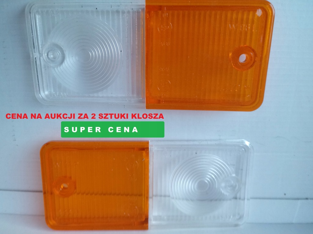 Klosz lampy kierunku 360,385,MF 10050270 WAŚ -2szt