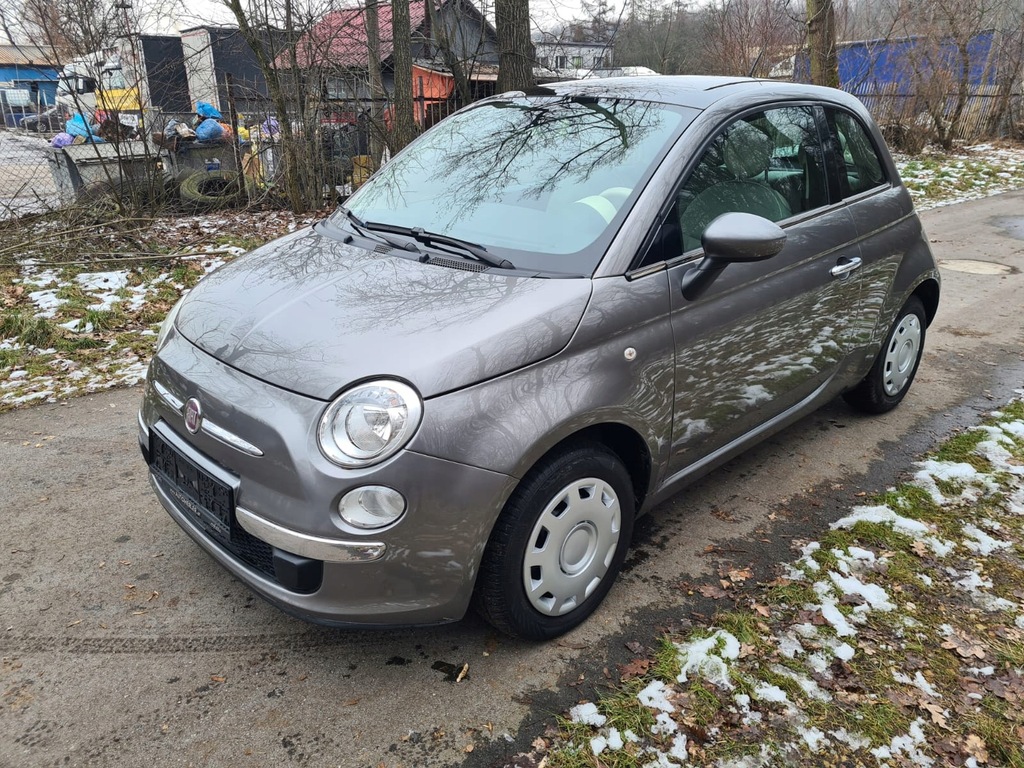 FIAT 500 LOUNGE 1.2i 70 KM 2011r 90 tyś km KLIMA