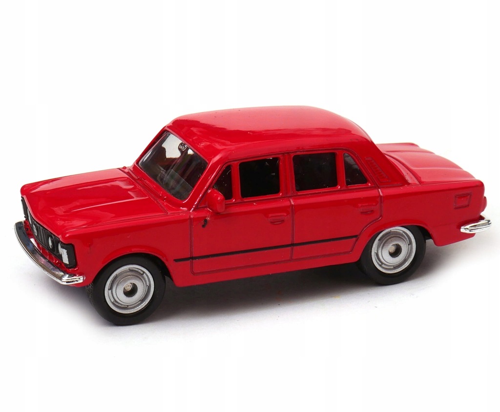 Welly Legendy PRL - Fiat 125p (1:64) Czerwony
