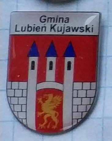 Odznak Herb Gmina Lubień Kujawski heraldyka