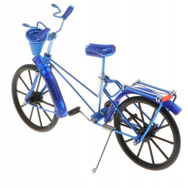 2x1:10 Aluminum Bike Model with Basket