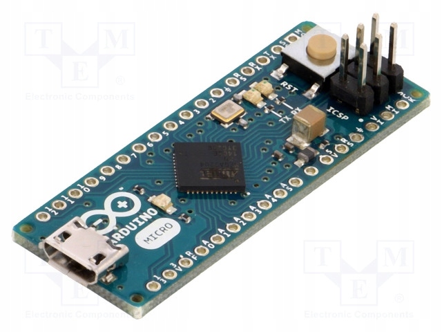 Arduino; ATMEGA32U4; ICSP,USB B micro