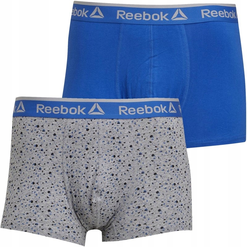 REEBOK - klasyczne bokserki męskie, dwupak S.