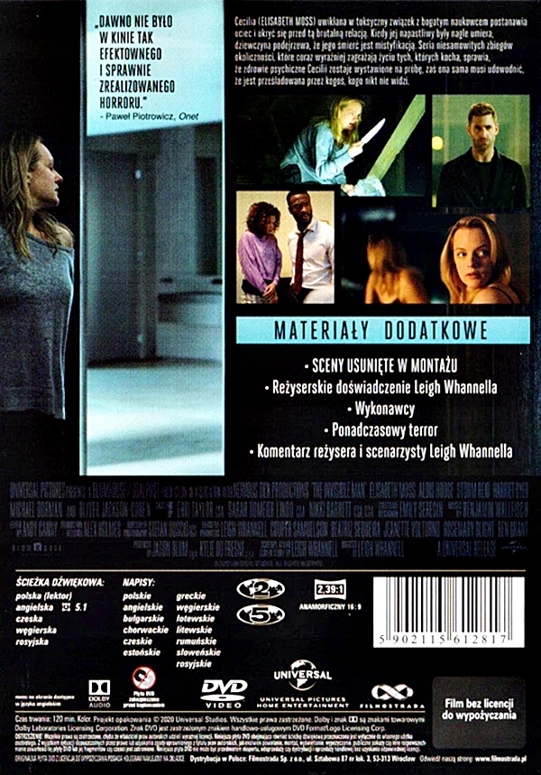 Купить DVD Человек-невидимка: отзывы, фото и характеристики на Aredi.ru ...
