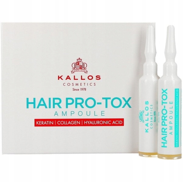 Kallos Hair Pro-Tox Hair Ampule ampułki do włosów