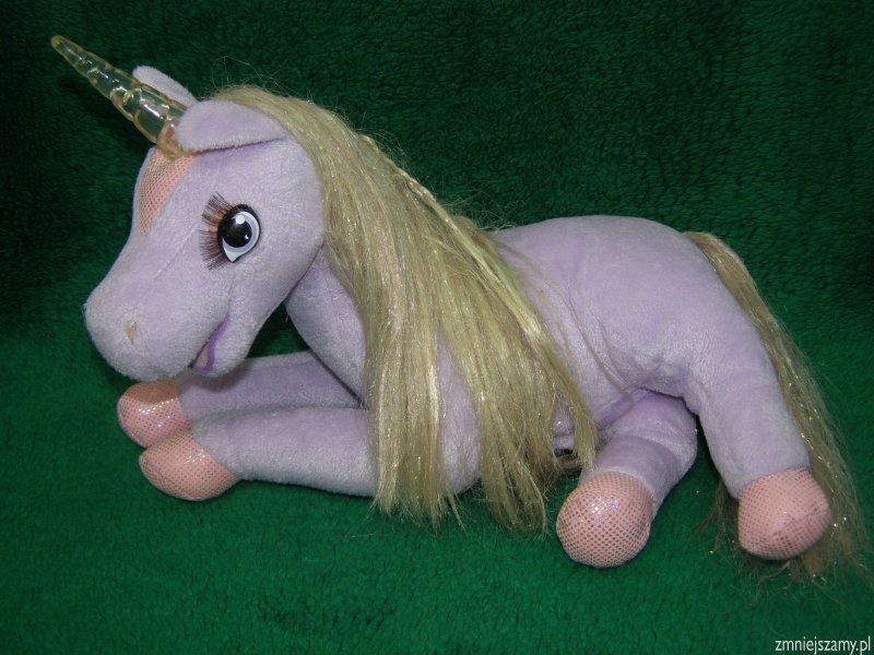 JEDNOROŻEC 20cm x 30cm BARBIE JEZIORO ŁABĘDZIE