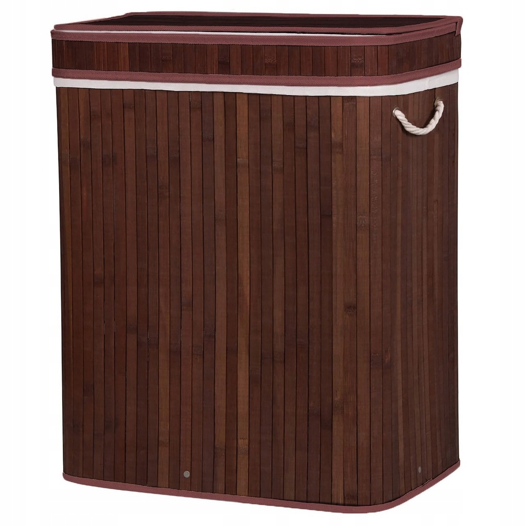 Купить КОРЗИНА ДЛЯ БЕЛЬЯ С КРЫШКОЙ НАТУРАЛЬНЫЙ БАМБУК 100Л: отзывы ...