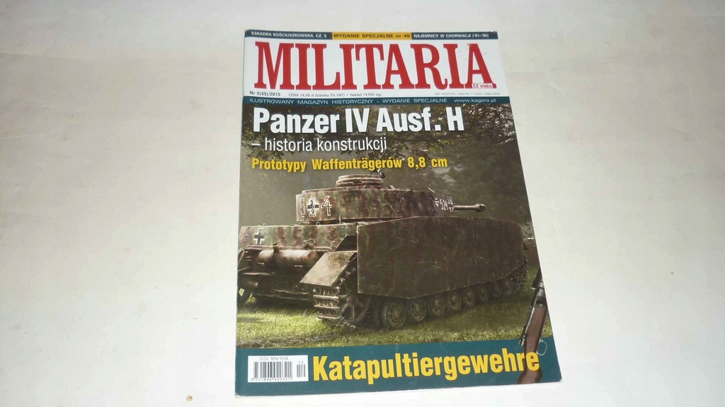 Militaria specjalny 45, 5/2015- magazyn wojskowy