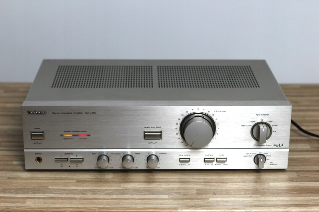Technics SU-V460 wzmacniacz stereo , srebrny , brak stopek