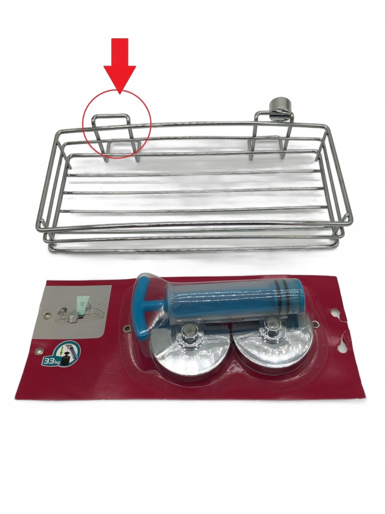 Wenko Półka Ścienna 20883100 26 X 6,5 X 14 cm