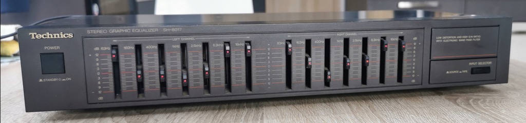 TECHNICS SH-8017 #Equalizer #Korektor #7 Pasm