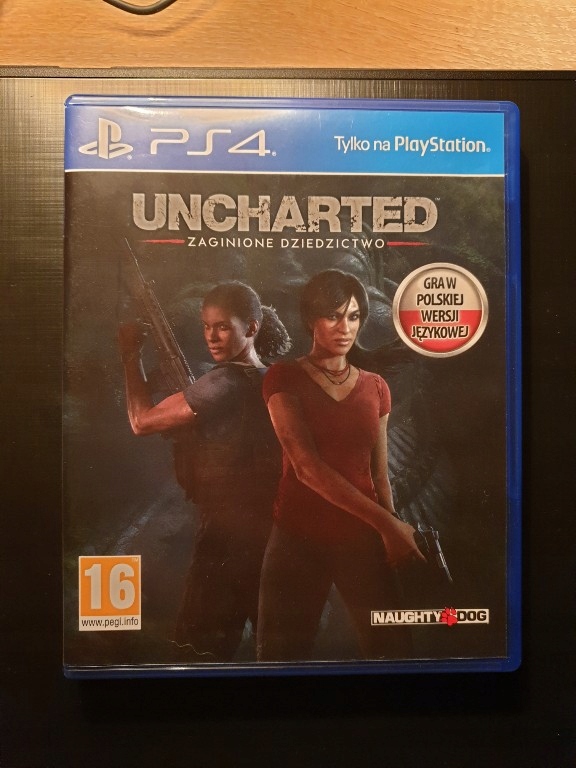 Uncharted Zaginione dziedzictwo PL PS4