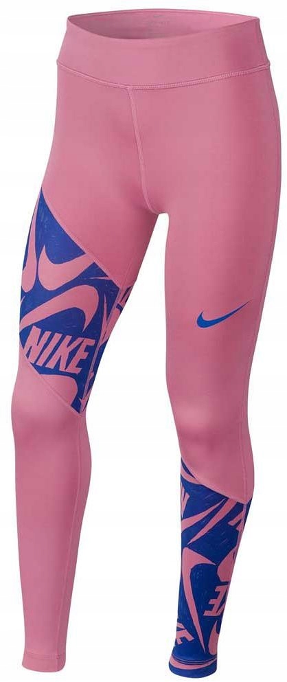 LEGGINSY DZIEWCZĘCE SPORTOWE TROPHY NIKE 146cm