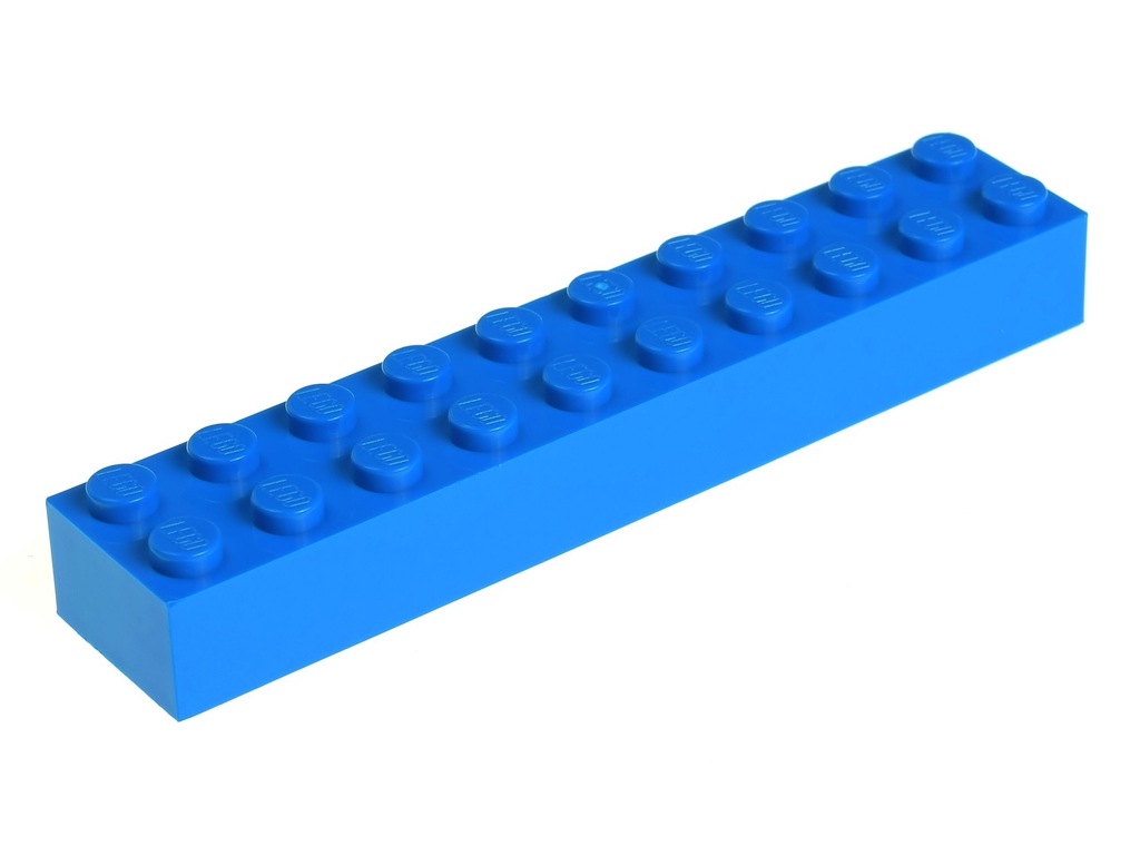 LEGO Klocek zwykły 2x10 3006 92538 niebieski blue. ZB12