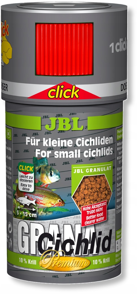 JBL GranaCichlid 44g/100ml PIĘLĘGNICE CLICK