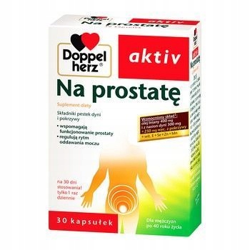 Doppelherz Aktiv Na prostatę kapsułki 30 sztuk