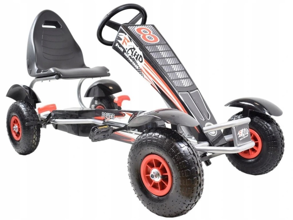 Купить ДЕТСКИЙ КВАДРАТ НА ПЕДАЛЯХ GKART BIG WHEELS New отзывы, фото и