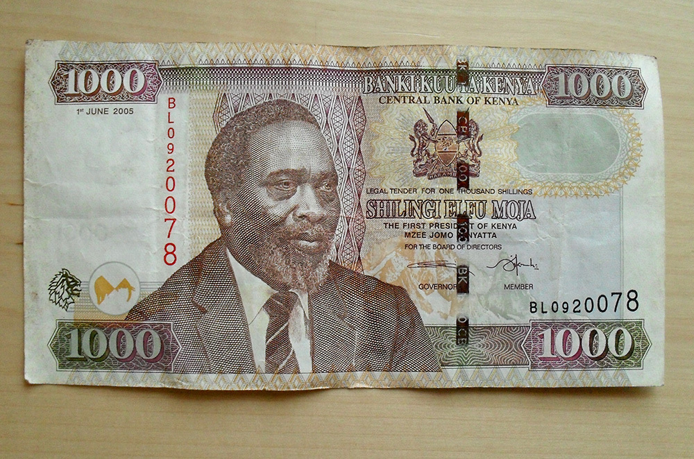 1000 szylingów - banknot - Kenia