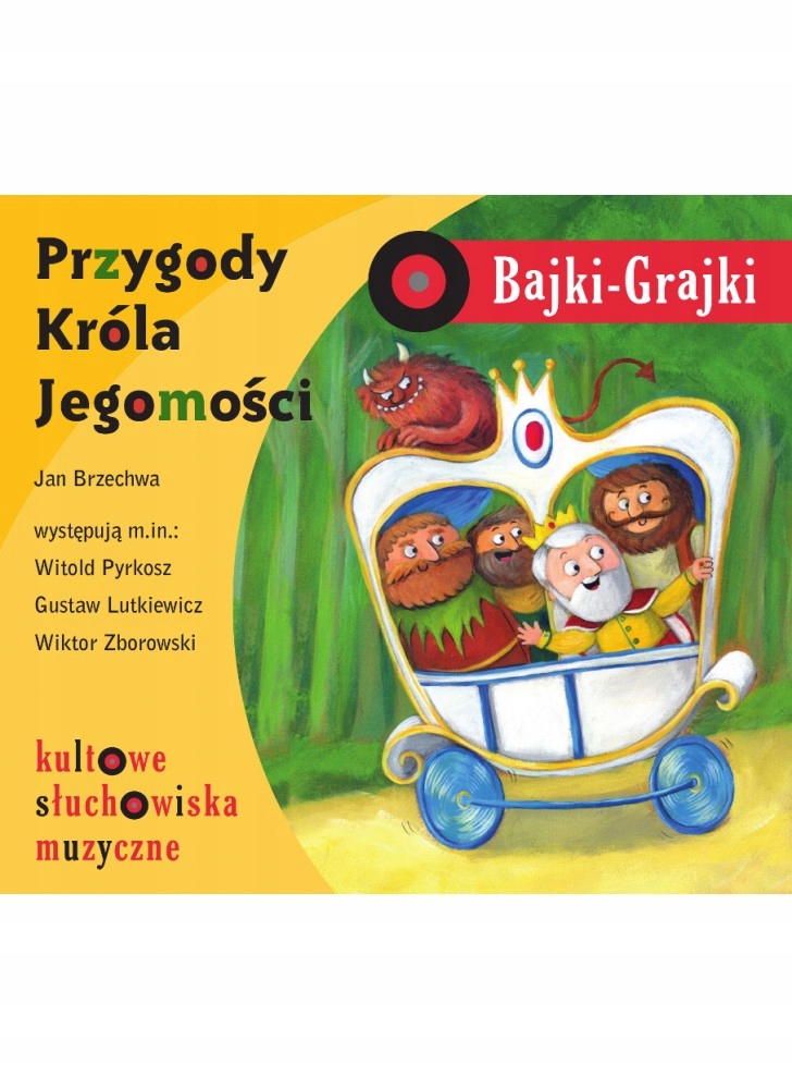 Bajki-Grajki - Przygody Króla Jegomości (CD)