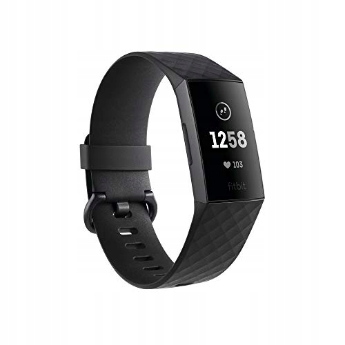 Smartwatch Fitbit Charge 3 czarny