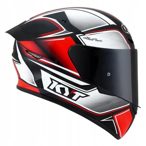 Kask Motocyklowy KYT TT-COURSE TOURIST czerwony fl