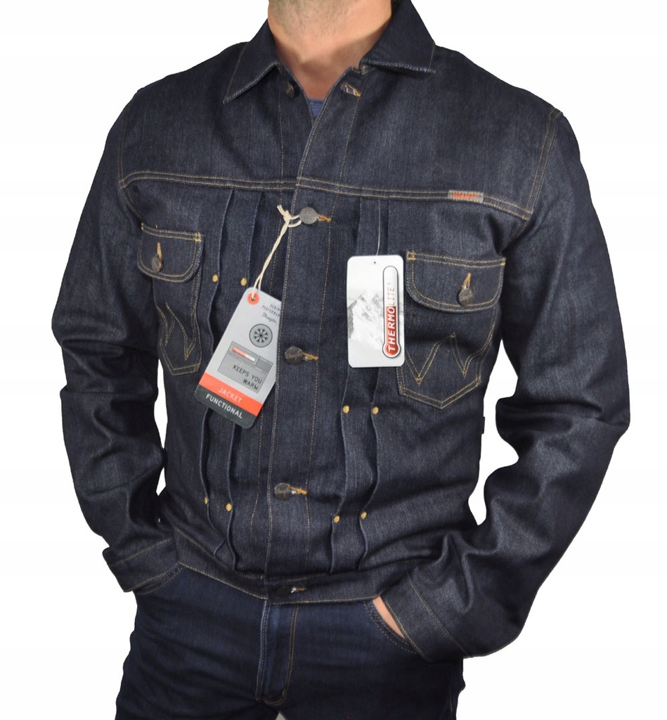 KATANA JEANS WRANGLER KURTKA THERMOLITE GRANAT M