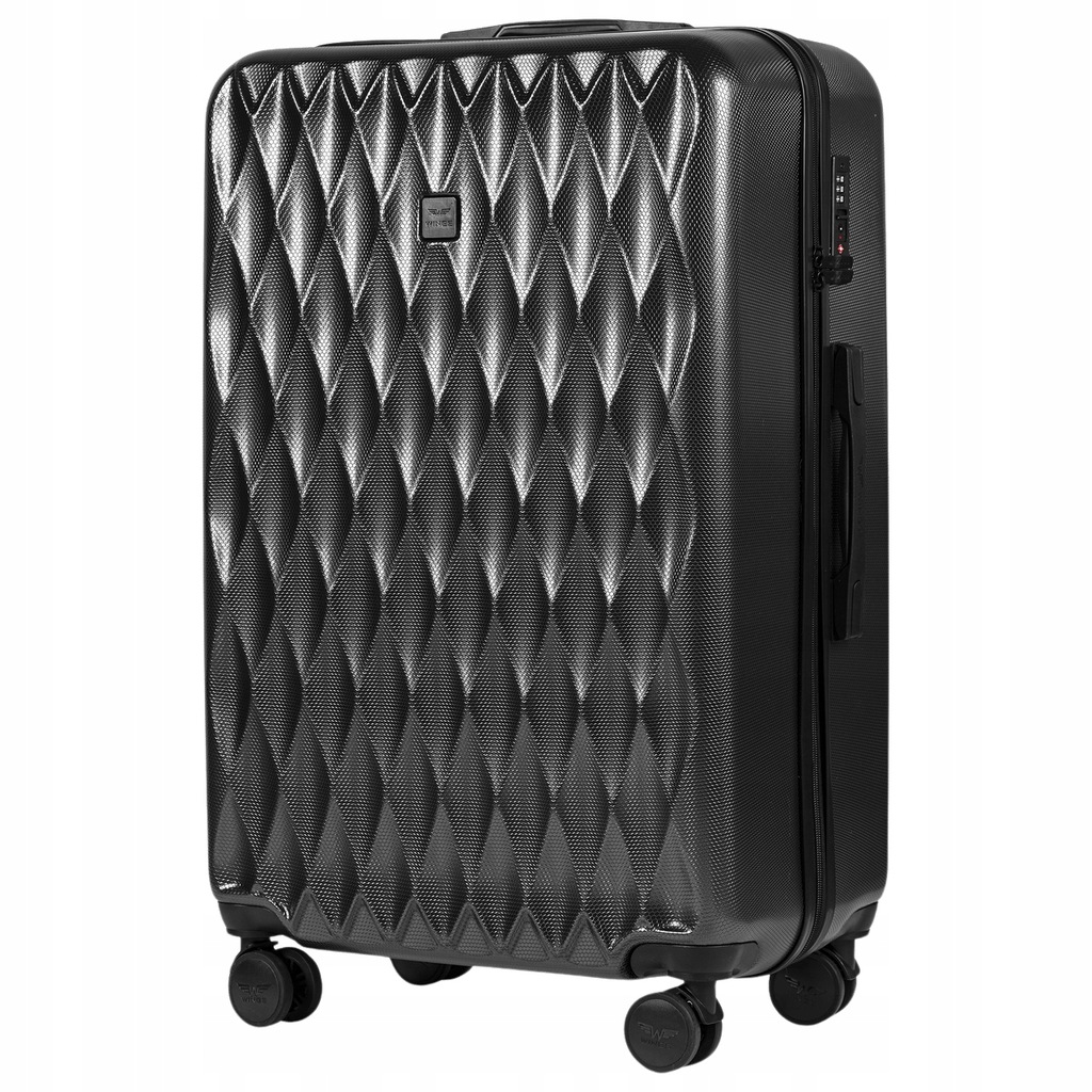 Walizka duża Wings PC Golden Eagle 28" DARK GREY