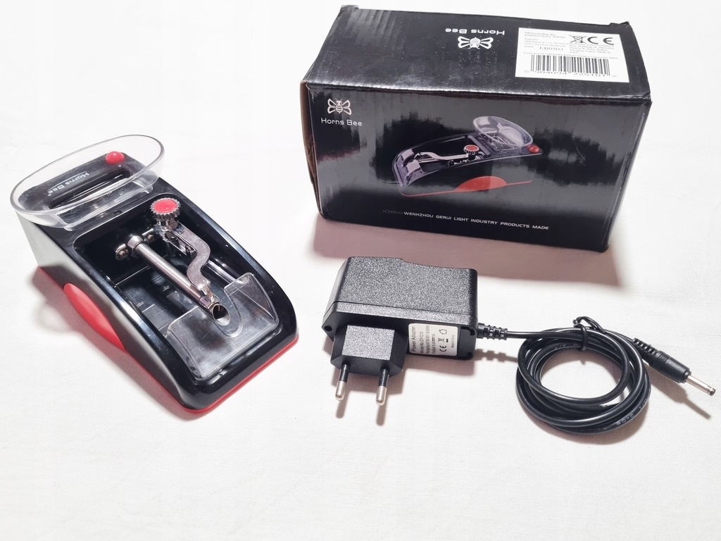 NABIJARKA ELEKTRYCZNA DO PAPIEROSÓW HORNS BEE 12595728609 oficjalne archiwum Allegro