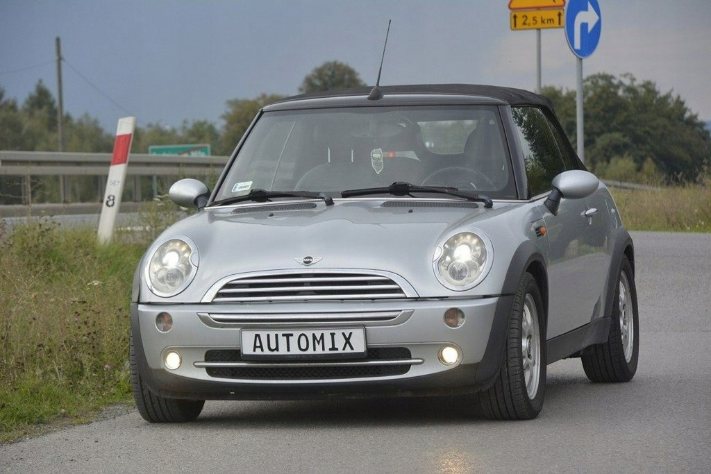 Mini Cooper 1.6 Benzyna Cabrio gwarancja przebiegu
