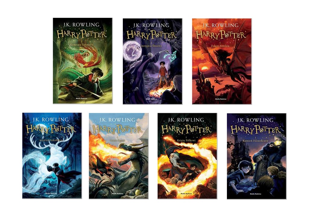 Harry Potter Wydanie 2016 Tom 1 7 Rowling Pakiet 7146860627 Oficjalne Archiwum Allegro