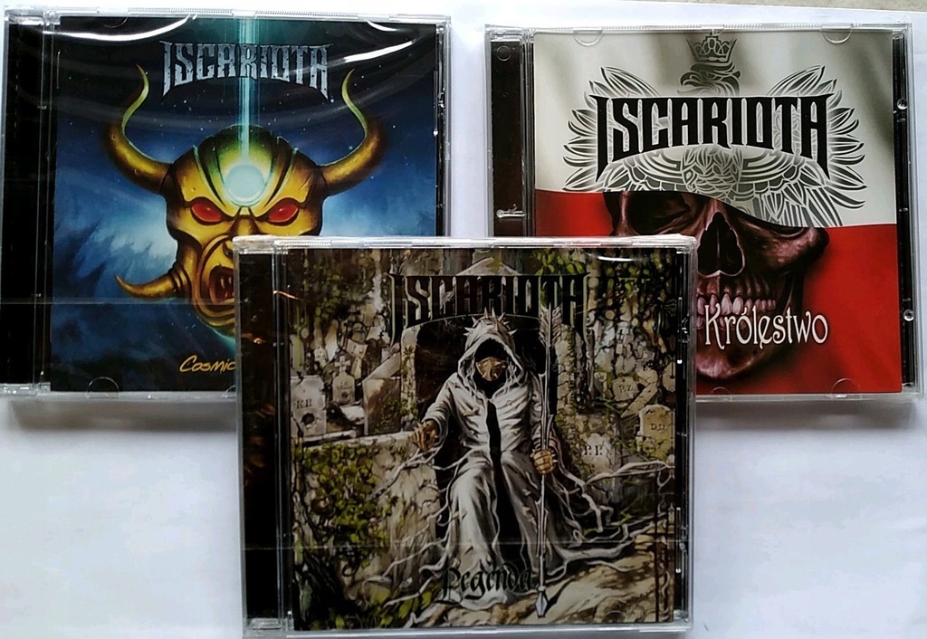 ISCARIOTA Legenda thrash heavy metal CD + 2 cd