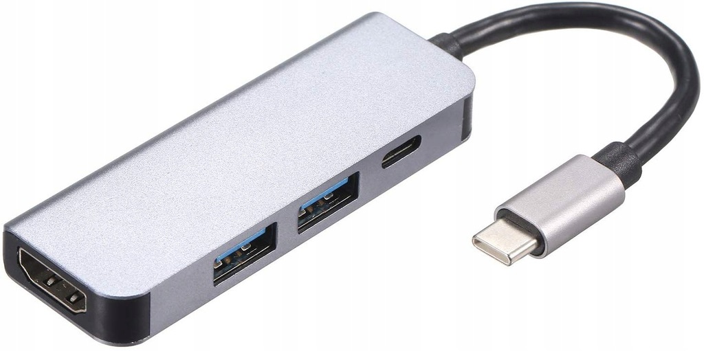 Купить Адаптер-разветвитель HUB USB тип C 3.0 HDMI 4K: отзывы, фото, характеристики в интерне-магазине Aredi.ru