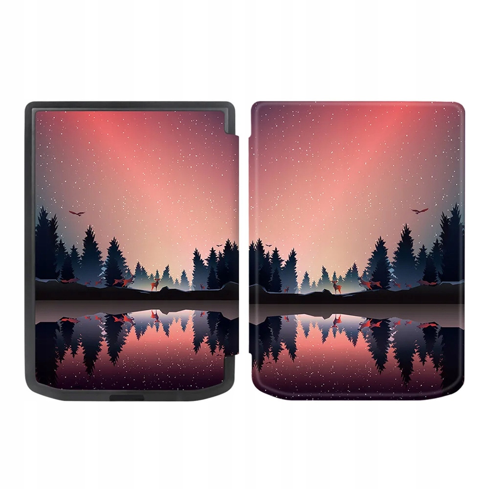 Etui Graficzne TPU do PocketBook Verse Pro 629 634 (Night lake)