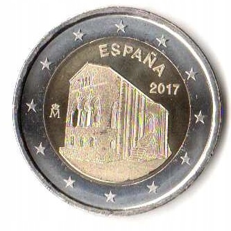 Купить 2 памятные евро Испания 2017 Астурия: отзывы, фото, характеристики в интерне-магазине Aredi.ru