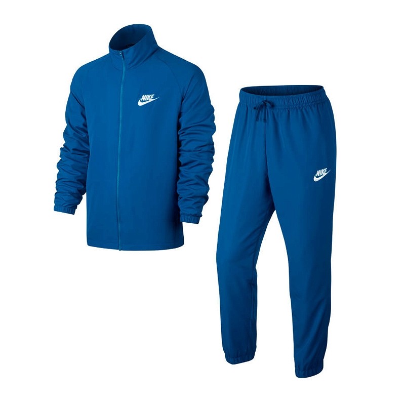 Nike NSW Tracksuit Woven (dres wyjściowy) L Niebi