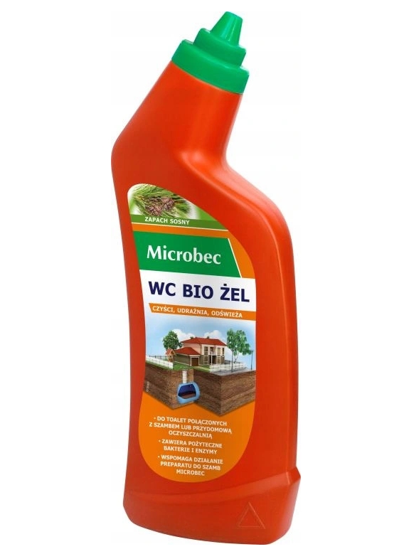 BROS MICROBEC WC BIO ŻEL 750ML