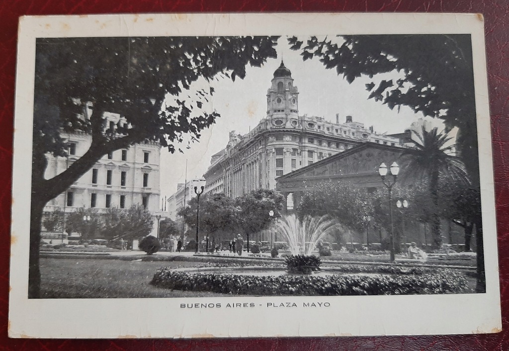 Pocztówka Buenos Aires-Plaza Mayo