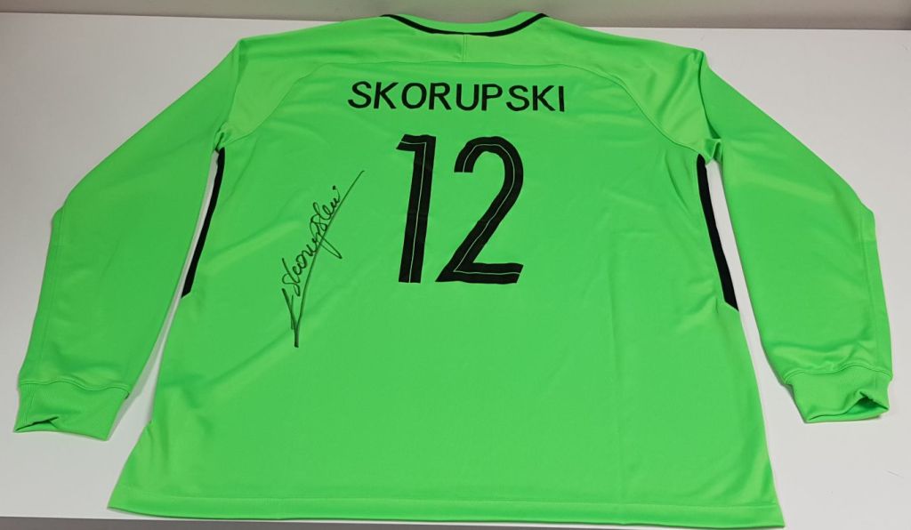 Skorupski - koszulka z autografem