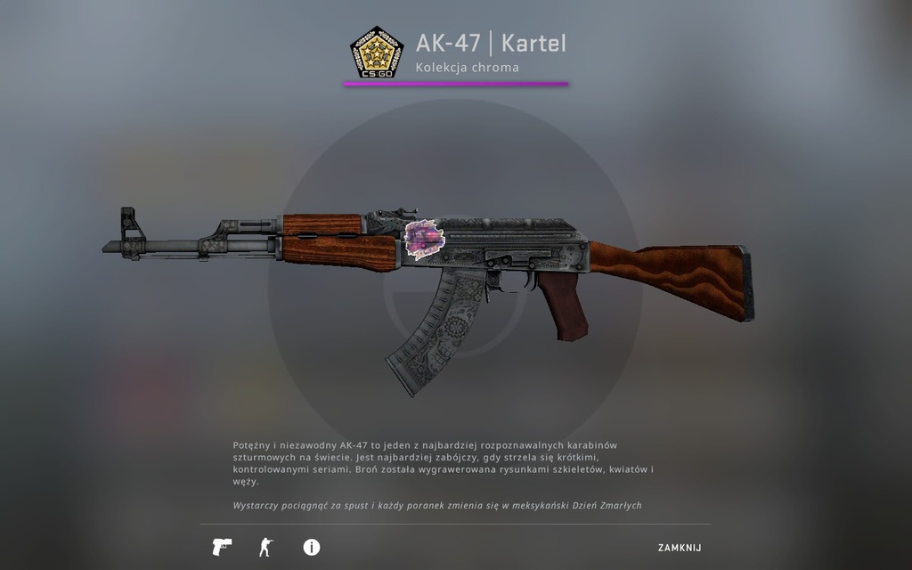 CS:GO - skin: AK-47 | Kartel 3/5