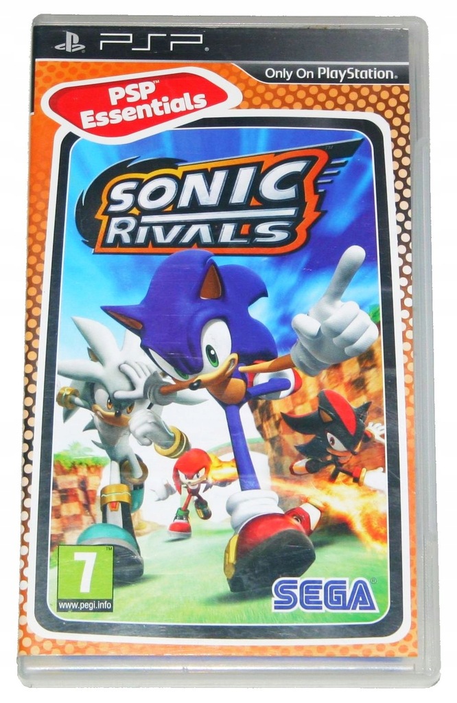 Sonic Rivals gra na konsole Sony PSP.