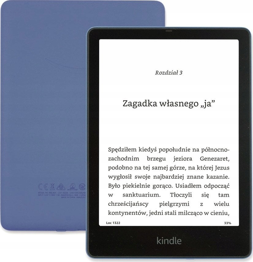 Czytnik Kindle Paperwhite 5 bez reklam niebieski