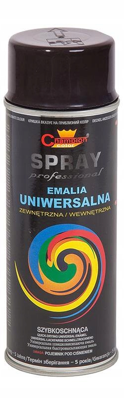 Farba RAL 9005 czarny połysk 400ml Spray