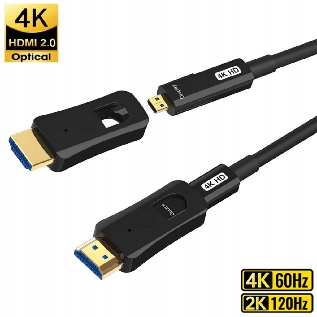 4K D-D 1m HD-MI Cable Optical Fiber Cable HD-MI HD
