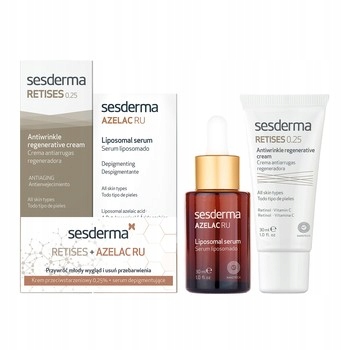 Купить Sesderma AZELAC RU + RETISES 0.25 ДИСЦОЛОРАЦИЯ: отзывы, фото, характеристики в интерне-магазине Aredi.ru